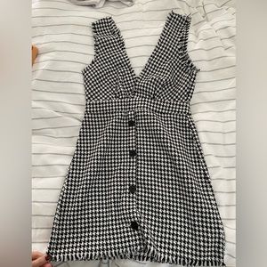 Plaid Pinafore Dress